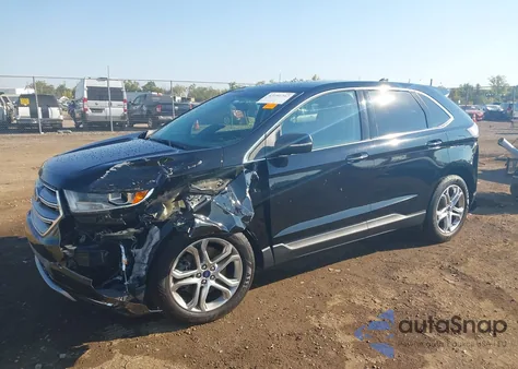 2018 Ford Edge Titanium from USA, damaged, VIN 2FMPK4K8XJBC58959